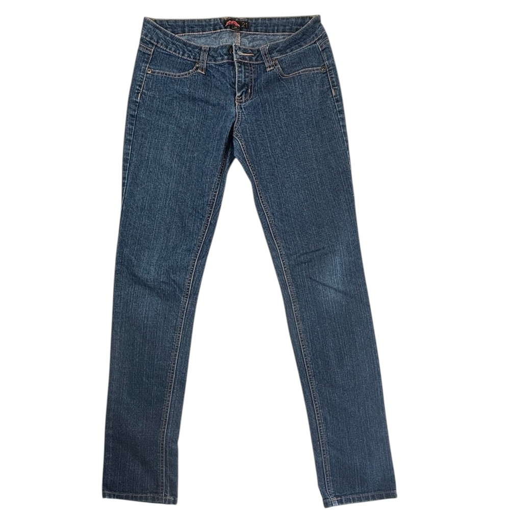 Forever 21 Women's Dark Blue Skinny Jeans